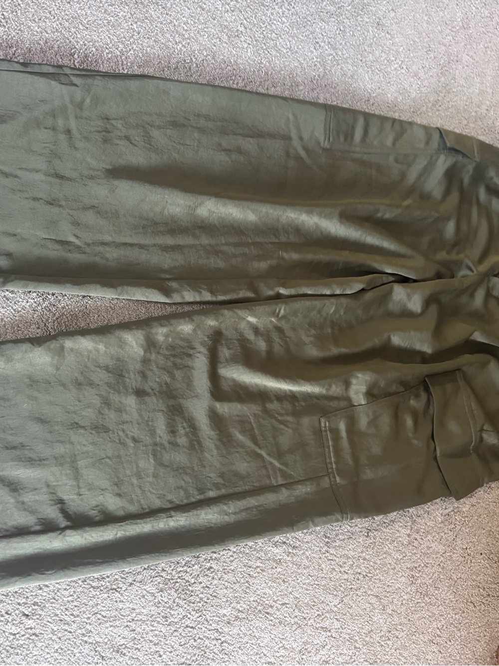 Madewell Olive Green Button pants - Picture 6 of 7
